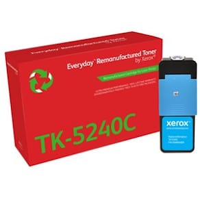 EVERYDAY Remanufactured Toner replaces Kyocera TK-5240C