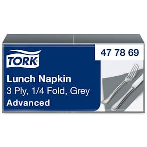 Servett TORK Lunch 3-lags grå 150/fp
