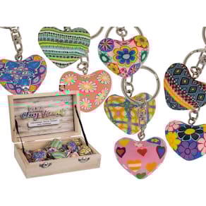 Schlüsselanhänger Out of the Blue Herz, sortiert