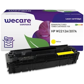 Toner WECARE HP W2212A 207A 1,25K gul