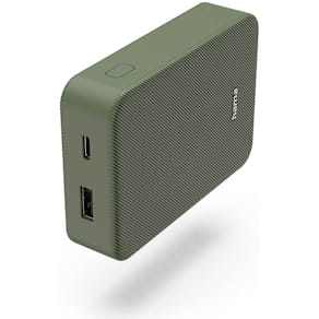 Powerbank 10000mAh USB-C+A Grön