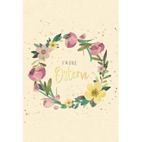 Osterkarte SKORPION Ostern Green Line