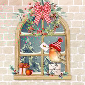 Zelltuchserviette Atelier, Weihnachten