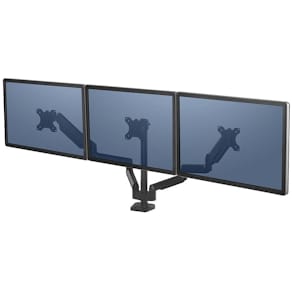 Monitorarm Fellowes sort, karton à 21 stk