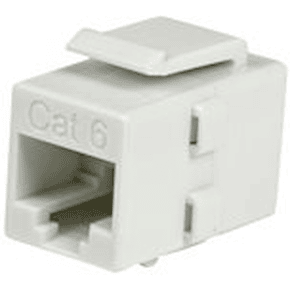 StarTech.com Vit Cat 6 RJ45-nätverkskopplare med