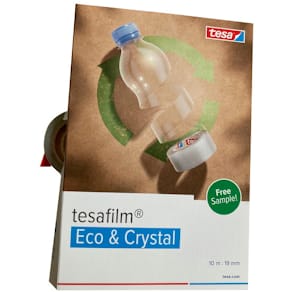 Klebeband tesa tesafilm Eco & Crystal, Testmuster
