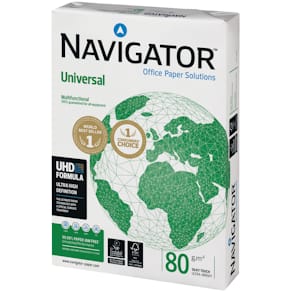 Kopierpapier Navigator, A4, 80 g/m², 500 Blatt, weiß
