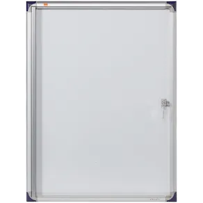 Glasskåp NOBO extra tunt magnetisk 4xA4