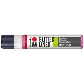 Glitter-Liner Marabu, 25 ml, rosa