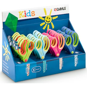 Kinderschere Dahle, 13 cm, rund, sortiert