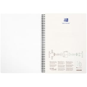 Collegeblock Oxford, A4, 90 Blatt, liniert, 7 mm, blau