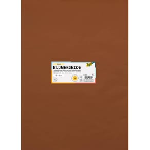 Blumenseide Folia, 50 x 70 cm, braun