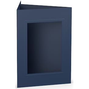 Passepartoutkarte Rössler Paperado, B6, jeans