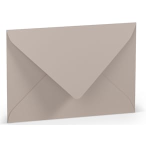 Briefumschlag Rössler Paperado, C6 SF taupe