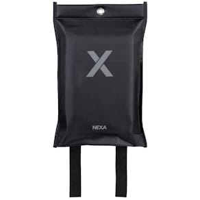 Brandfilt NEXA 120x120cm svart