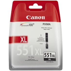 Canon CLI-551BK XL - Lång livslängd - svart