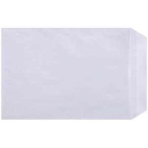 Kuvert hvid, kortsideåbning, selvklæbende, 90 g, 500 stk