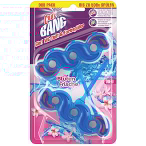 WC-Einhänger Cillit Bang 6in1, 2 St., Blütenfrische, 2x35 g