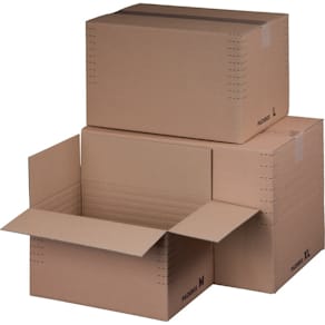 Transportbox SMARTBOX PRO, A4+, braun, wiederverschließbar