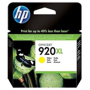 Bläckpatron HP CD974AE 920XL gul