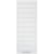 Einsteckschild Leitz, blanko, weiß, 92 x 21 mm, 500 Stück