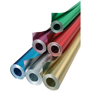 Metallfolie Folia Sternchen, 50 x 78 cm, sortiert, 50 Stück