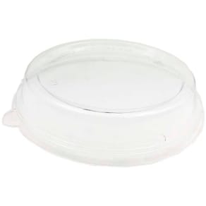 Låg til bagasse salatskål RPET Ø203 mm, klar, 500 stk