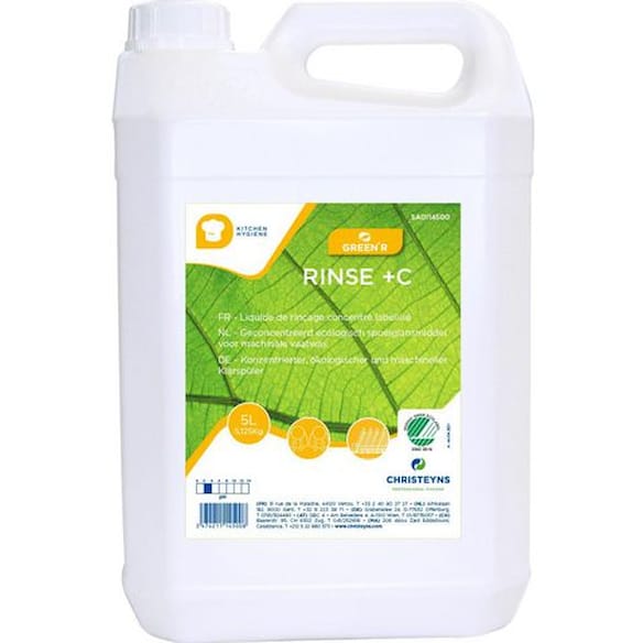 Tørremiddel GREEN R Rinse +C 5L 2st