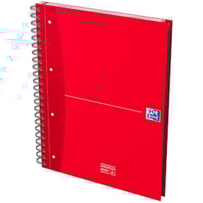 Spiralblock Oxford European Book Office, A4+, 120 Blatt, liniert