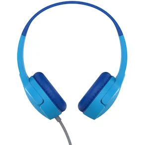 SOUNDFORM Mini Wired On-Ear Headphones for Kids, Blue