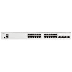Cisco Catalyst 1200-24T-4X - Switch - L3 - smart - 24 x