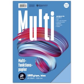 Kopierpapier Staufen Style 7X Colors, A4, 160 g, 25 Blatt, blau