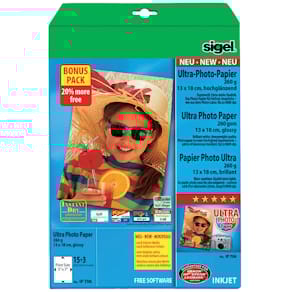 Inkjet-Fotopapier Sigel Ultra 18BL