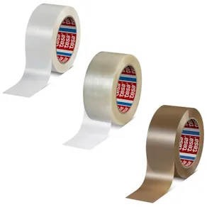 Packtejp maskin TESA PET 50mmx132m klar