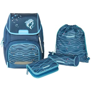Schultaschenset Schneiders ErgoJet, Ocean petrol