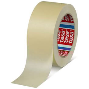 Kreppband tesa, 50 mm x 50 m, pastellgelb