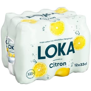 Dricka LOKA citron 33cl pet