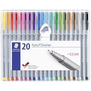Fiberpenna STAEDTLER Triplus, 0,3mm, 20/fp