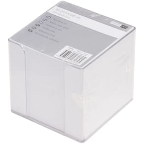 Blockkubhåll Pepperpot 90x90 850ark vit
