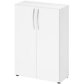 Flügeltürenschrank HAMMERBACHER 4550 BM, 3OH, weiß/weiß