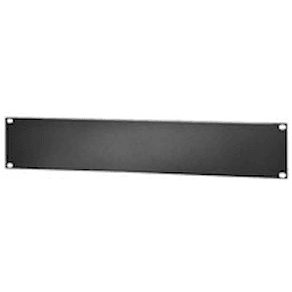 APC Easy Rack - Rackblankningspanel - svart - 2U (paket om 10)