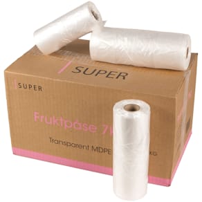 Fruktpåse MDPE 220/120x500mm