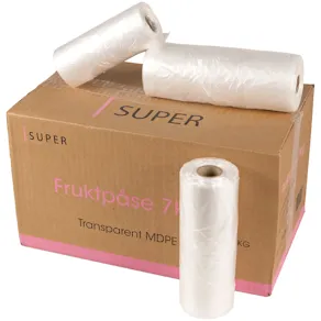 Fruktpåse MDPE 220/120x500mm
