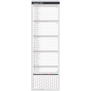 Burde Stor Bordskalender Elegant 2027