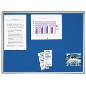 Moderatorentafel FRANKEN PRO, 150 x 100 cm, blau
