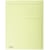 Dossiermap Exacompta Foldyne, ft 24 x 35 cm (folio), geel, 50 st.