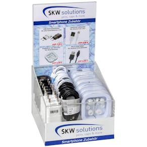 Smartphone-Zubehör-Display SKW, 63 St., sortiert