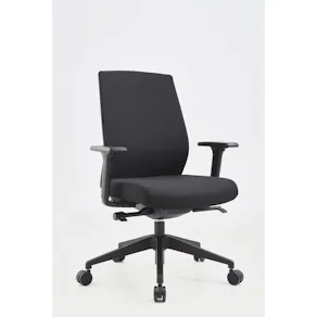 Kontorsstol LYRECO Phoenix synk svart