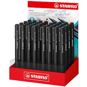 Fineliner Stabilo dr!ver, 0,4 - 0,8 mm