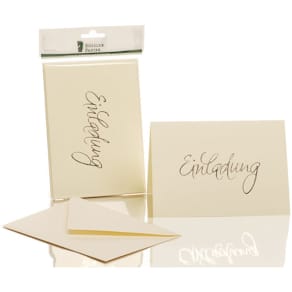 Einladungskarte Rössler B6 HD, 5/5, chamois